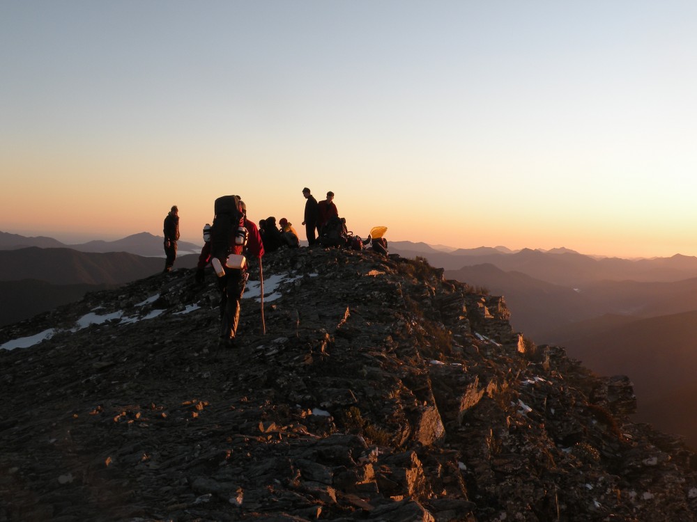 Outward Bound sunrise hike