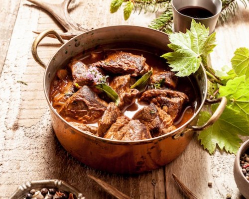 venison goulash stew